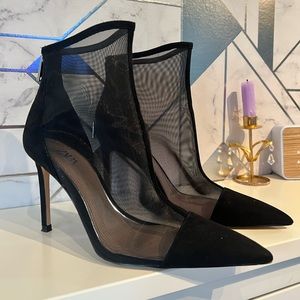 Zara mesh heels